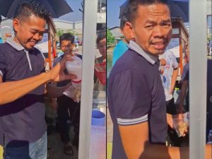 Viral Penjual Sate Aci Mirip Bambang Pamungkas