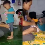 ibu lecehkan anak nya sendiri