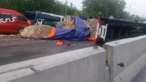 Sopir Truk Trailer Jadi Tersangka Kecelakaan Tol Cipularang