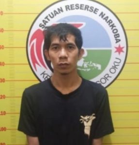 Pria Pengedar Sabu Di Tangkap Polisi Di OKU Timur
