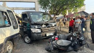 Tabrakan Maut di Pasar Galiran Klungkung: Satu Tewas