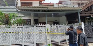 Depan Rumah TKP Ayah-Nenek Dibunuh ABG di Jaksel