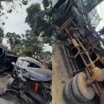 Truk Tabrak 2 Motor di Jalan Raya 1 Orang Tewas Di Bogor