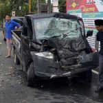 Warga Amuk Sopir Pikap di Simpang borr Kedung Halang Bogor