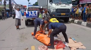 Truk Tabrak 2 Motor di Jalan Raya 1 Orang Tewas Di Bogor