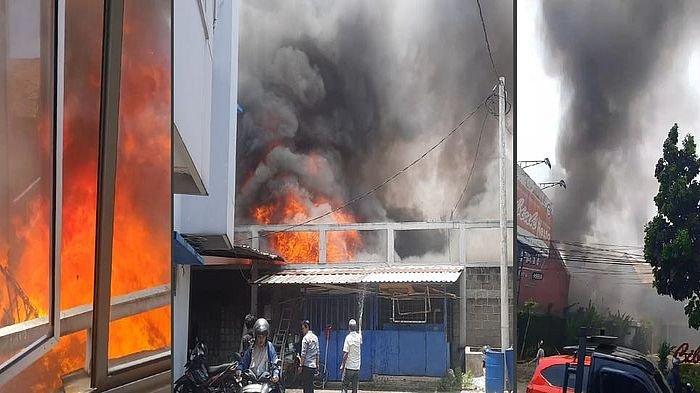 13 Rumah Hangus Terbakar Akibat Korsleting Listrik Di Jaktim