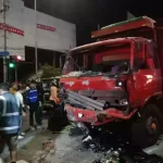 Peristiwa Kecelakaan Truck di Jalan Tol Semarang ABC